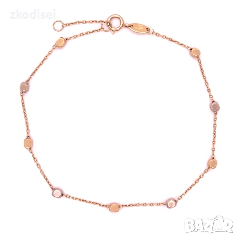 Златна дамска гривна 1,17гр. 19,0см. 14кр. проба:585 модел:37406-5