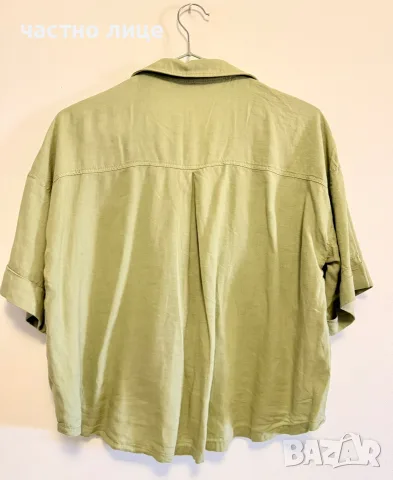 Дамска лятна ризка ZARA, снимка 5 - Ризи - 55804334