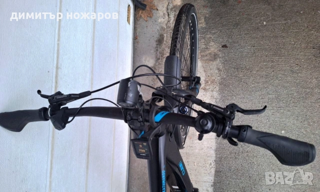 Eлектрически велосипед CUBE KATHMANDU HYBRID, снимка 3 - Велосипеди - 53999974