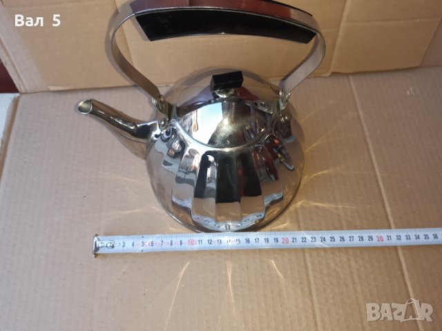 Стар красив запазен чайник СССР, снимка 2 - Антикварни и старинни предмети - 44164801