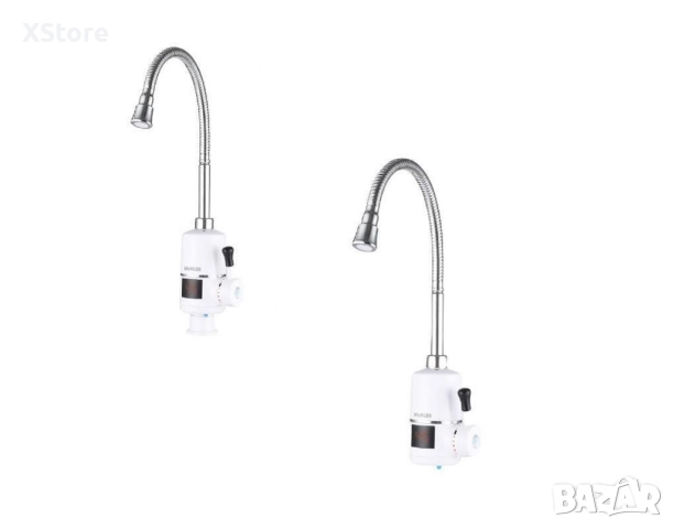 Електрически водонагревател - 3600 W, за стена или плот, гъвкав струйник