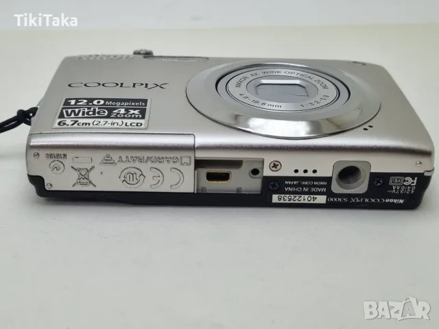 Nikon COOLPIX S3000 Silver – 12MP CCD Digital Camera | 4x Optical Zoo, снимка 12 - Фотоапарати - 56455127