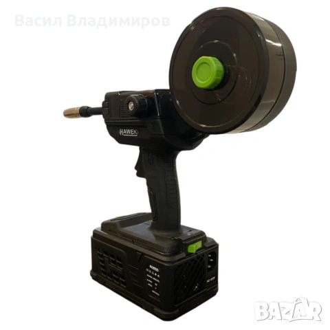 Инверторен телоподаващ апарат без газ Hawek 400A – професионално заваряване с една ръка, снимка 3 - Други инструменти - 53911853