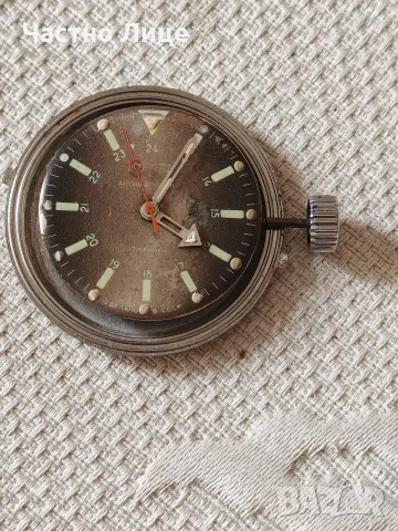 Оригинален Руски Соц СССР Ръчен Часовник Восток Амфибия 1970те г. 
