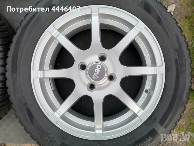 Джанти 15" 4х100 Спорт пакет, снимка 3 - Гуми и джанти - 52807393