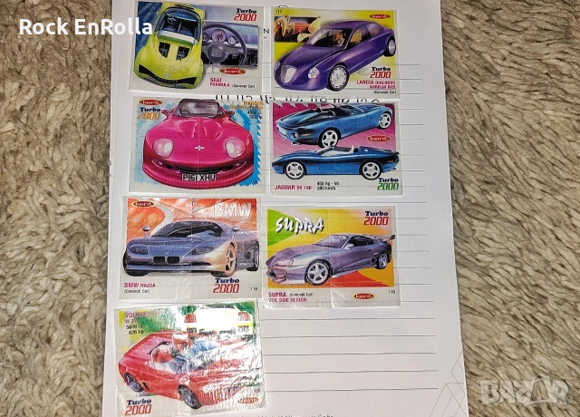 TURBO картинки, непълни серии ! , снимка 5 - Колекции - 53941338