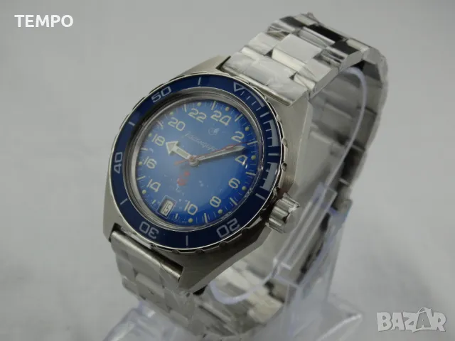 ВОСТОК КОМАНДИРСКИЕ АВТОМАТИЧЕН-24 часа  ref: 650547, снимка 14 - Мъжки - 41785173