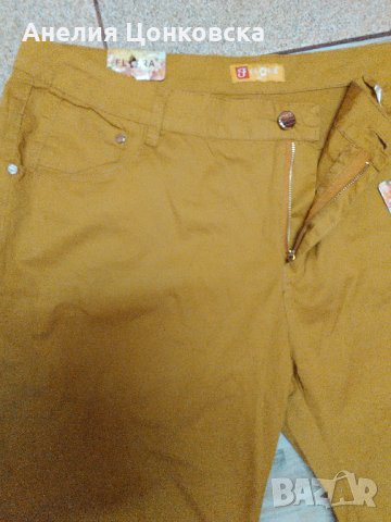 Нов голям летен панталон 7/8 №48,цена без коментар!, снимка 3 - Панталони - 29701690