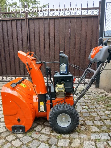 Husqvarna снегорин 224T, снимка 3 - Индустриална техника - 56473984