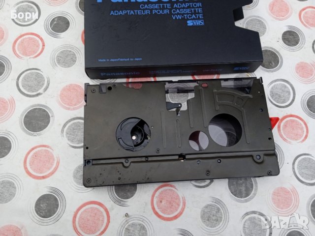 Касета адаптор Panasonic S-VHS, снимка 6 - Плейъри, домашно кино, прожектори - 39236926