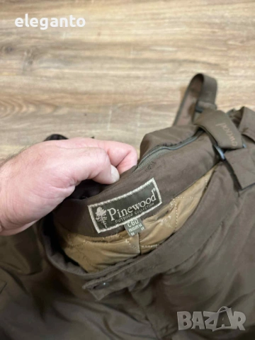 Висок клас мъжко зимен ловен гащеризон  Pinewood® Småland abisko 2.0 Hunting Trousers , C60 XXXL раз, снимка 6 - Други - 53130152