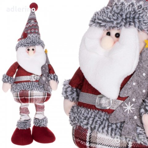 Дядо Коледа XXL, 57-80 см, регулируема височина, Дядо Мраз XXL, снимка 13 - Декорация за дома - 34390954