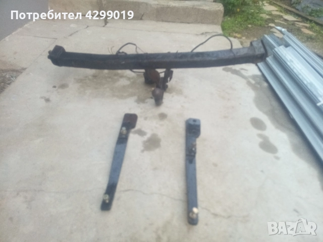 Оригинален теглич за Рено Сценик 2 , снимка 3 - Части - 52391385