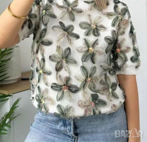 памучни дамски тениски , снимка 6 - Тениски - 50425941