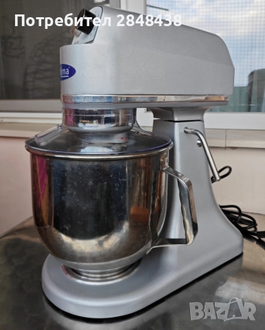 Планетарен миксер Maxima MPM7 - 6,5L, снимка 2 - Миксери - 52575262