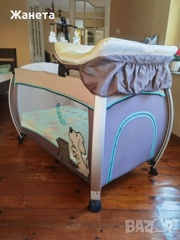 Сгъваема кошара, с матрак и мек дюшек.