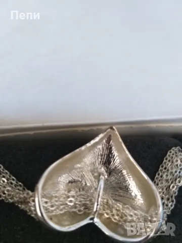 Ефектно колие "Сърце", снимка 2 - Колиета, медальони, синджири - 50344251