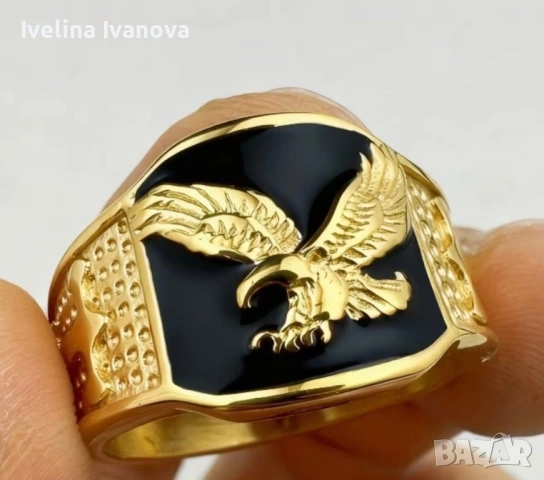 Стилен мъжки пръстен , снимка 3 - Пръстени - 53317780
