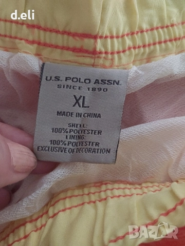 POLO ASSN USA 🇺🇸 Original Size XL Нови шорти, снимка 5 - Къси панталони - 51633158
