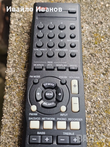 Ново оригинално дистанционно Pioneer AXD7647 за стерео ресийвър / SACD, снимка 4 - Ресийвъри, усилватели, смесителни пултове - 54191546