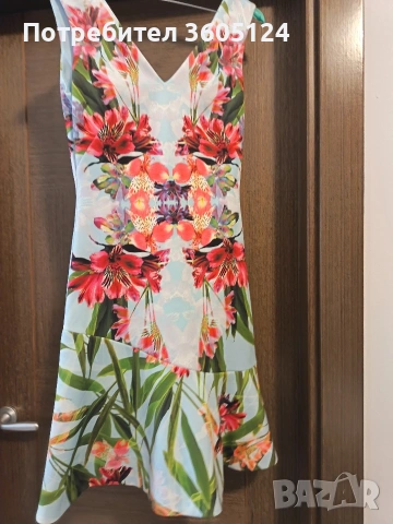 Елегантна дамска рокля ZKAREN MILLEN , . размер EU 34, снимка 8 - Рокли - 53061907