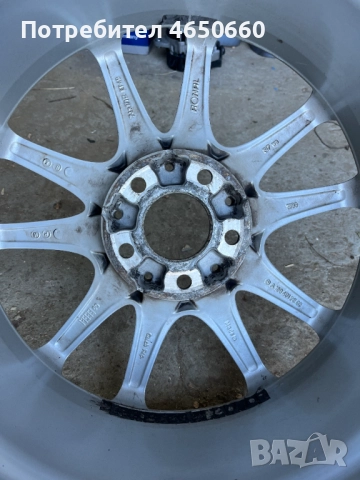 17 цолови алуминиеви джанти за Мерцедес, снимка 6 - Гуми и джанти - 52988625
