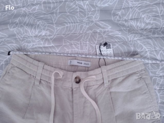 Ленен панталон Mango, снимка 5 - Панталони - 50706057