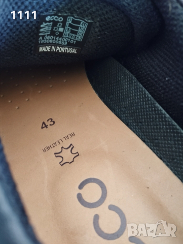 Класически обувки ecco номер 43., снимка 5 - Ежедневни обувки - 52108742
