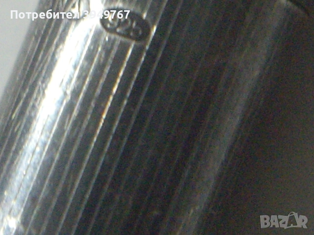 Стара сребърна химикалка., снимка 5 - Антикварни и старинни предмети - 52571933