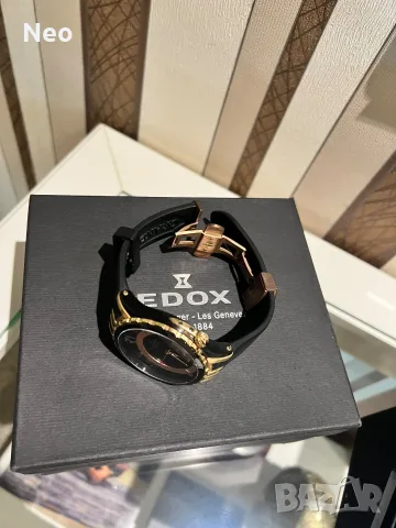 Edox Grand Ocean Decentrique Date Automatic FULL SET!, снимка 9 - Мъжки - 56434669