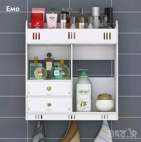 Органайзер за баня - Съхранение на тоалетни принадлежности, снимка 2 - Органайзери - 47813088