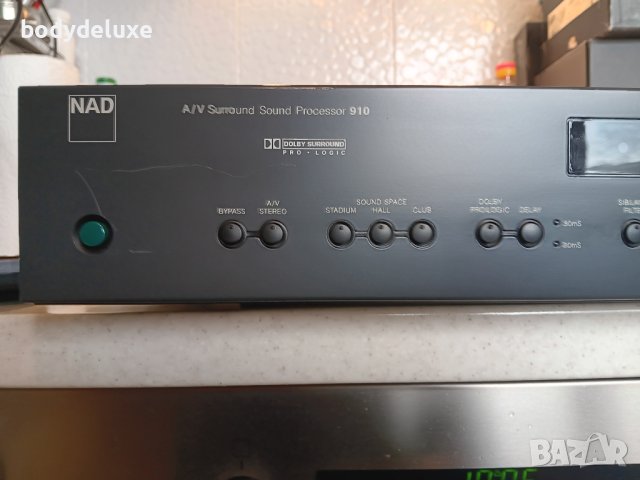 NAD 910 аудио/видео съраунд процесор, снимка 2 - Ресийвъри, усилватели, смесителни пултове - 39718585