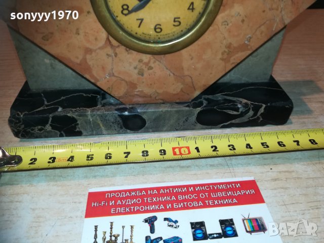 made in france-мраморен часовник 1602211836, снимка 8 - Антикварни и старинни предмети - 31840550