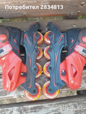 Детски ролери 33-36, снимка 5 - Ролери, кънки - 51609796