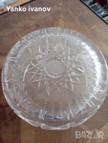 Купа кристал, снимка 4 - Антикварни и старинни предмети - 54140791