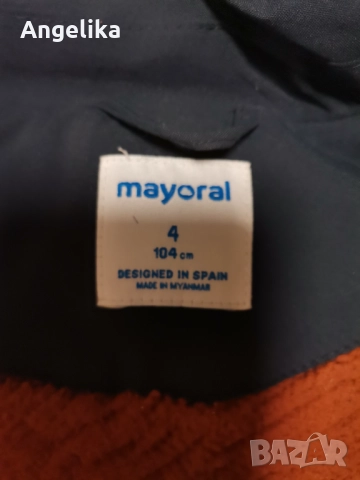Детско яке тип парка MAYORAL 4г., снимка 2 - Детски якета и елеци - 51781060