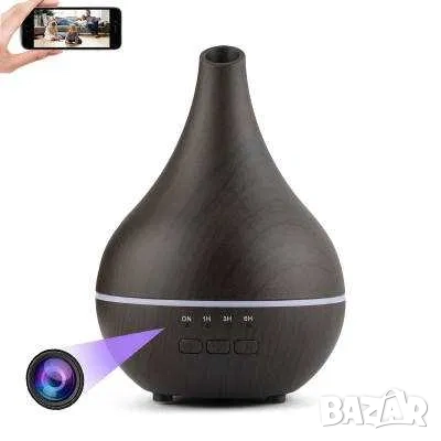 WIFI 4K Скрита камера в арома дифузер, шпионска камера, снимка 3 - IP камери - 52209656