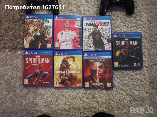 Playstation 4 pro, два джойстика и 7 игри, снимка 3 - PlayStation конзоли - 53209821