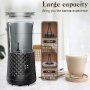 Нова Електрически Млекопенител 4 в 1 Гореща Студена Пяна 240ml Неръждаема Стомана, снимка 7