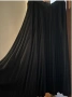 Черна велурена пола, снимка 3