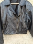 Vintage дамско кожено яке  90s черно М, снимка 5