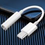 Преходник USB Type-C към 3,5 мм жак за слушалки, снимка 1