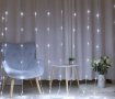 Мини Завеса 3м х 2м водопад Топло Бял Водопад 2022г Зима ЛЕД модел, снимка 2