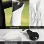Комплект Golf headcovers за драйвър, феъруейууд и хибрид – синтетична кожа, мека подплата, с, снимка 4