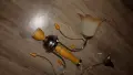 Продавам стенен лампион с 2 абажура, снимка 2