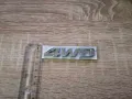 сребриста емблема Hyundai 4WD, снимка 6