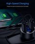 Супер бързо зарядно за кола за телефон-таблет и др.+волтметър 2X Usb Quick Charge, снимка 6
