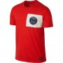 Nike PSG Paris Saint‑Germain - страхотна мъжка тениска, снимка 1 - Тениски - 29587849