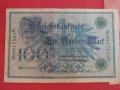 Райх банкнота 100 марки 1908г. Германия рядка за колекционери 28297, снимка 1 - Нумизматика и бонистика - 37143543