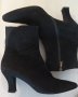 THIERRY RABOTIN черни велурени боти №40, снимка 8